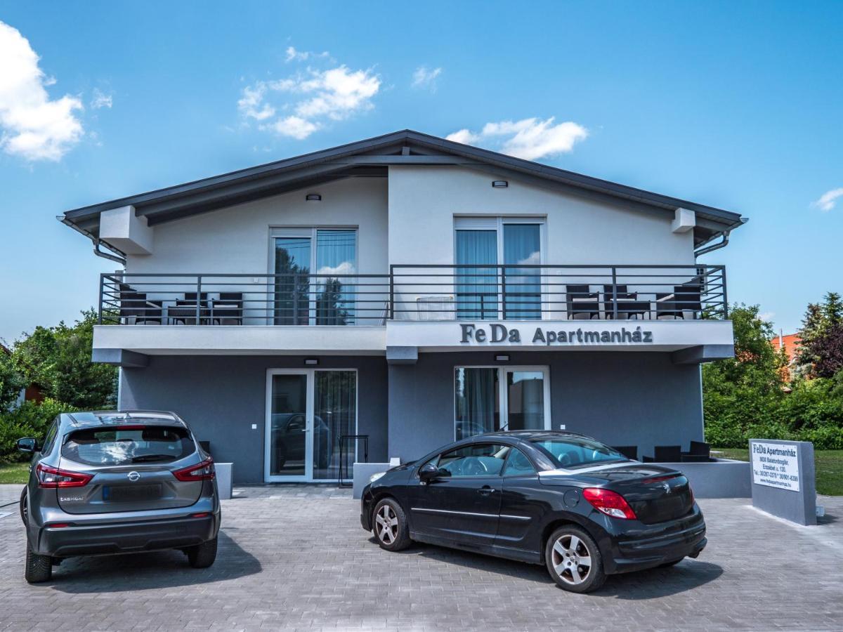 Feda Apartmanhaz Balatonboglár Buitenkant foto